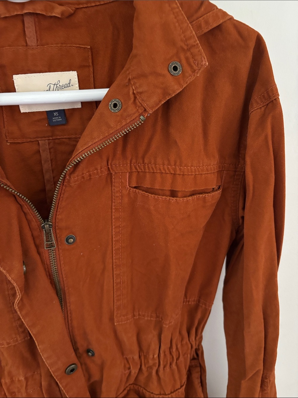 Universal Thread Rust Orange Utility Jacket - Picture 2 of 11
